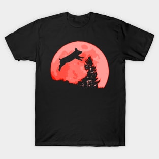 Pig in The Moon T-Shirt